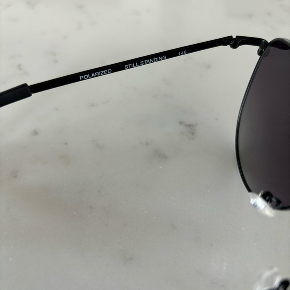 Quay Still Standing Polarized Aviator Sunglasses - Picture 4 of 8